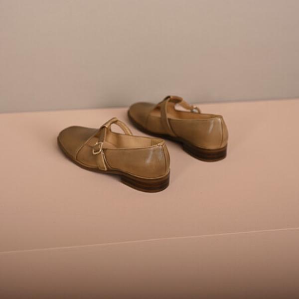 Exquisite Handcrafted Genuine Leather Women's Shoes for Elegance(Edfmr573-5)