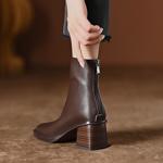 Handcrafted Leather Women's Shoes: Luxury, Elegance, and Artistry(Edfmr-302-)