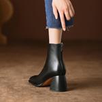 Handcrafted Genuine Leather Lady Shoes: Luxurious Elegance(Edfmr577-1)