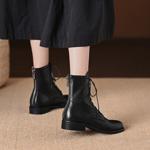 Handcrafted Luxury Leather Women's Shoes: Elegant Craftsmanship & Quality(Edfmr377-6)