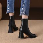 Luxurious Handcrafted Leather Women's Shoes(Edfmr582-2)