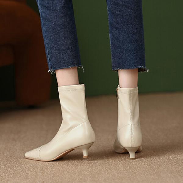 Handcrafted Luxury Leather Women's Shoes(Edfmr617)