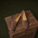 Handcrafted Leather Women's Shoes: Elegant Luxury & Superior Craftsmanship(Edfmr6002)