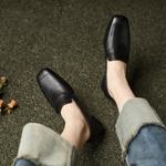 Exquisite Handcrafted Leather Women's Shoes: A Blend of Craftsmanship and Elegance(Edfmr-2020)