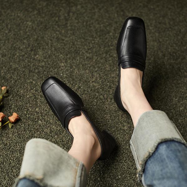 Exquisite Handcrafted Leather Women's Shoes: A Blend of Craftsmanship and Elegance(Edfmr-2020)