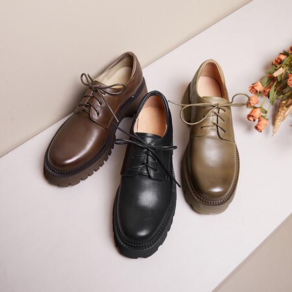 Handcrafted Leather Women's Shoes - Luxurious Elegance(Edfmr628)