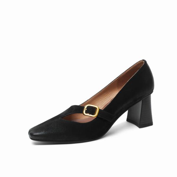 Elevate Elegance: Handcrafted Genuine Leather Women’s Luxury Shoes(Edfmr6355)