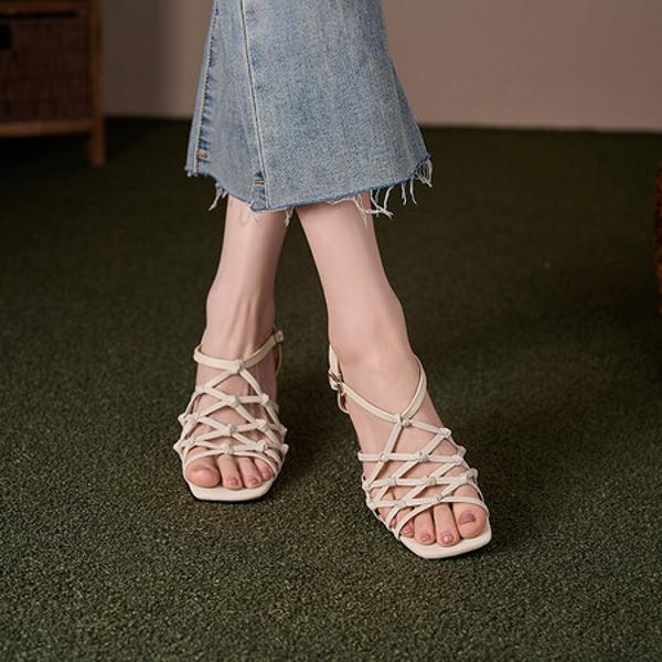 Handcrafted Luxury Leather Women's Shoes: Exquisite Quality & Elegant Design(Edfmr6591)