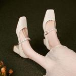 Handcrafted Genuine Leather Women's Shoes: Exquisite Quality and Luxurious Elegance(Edfmr-6688)