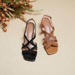 Handcrafted Luxury Leather Shoes for Elegant Women(Edfmr6595)