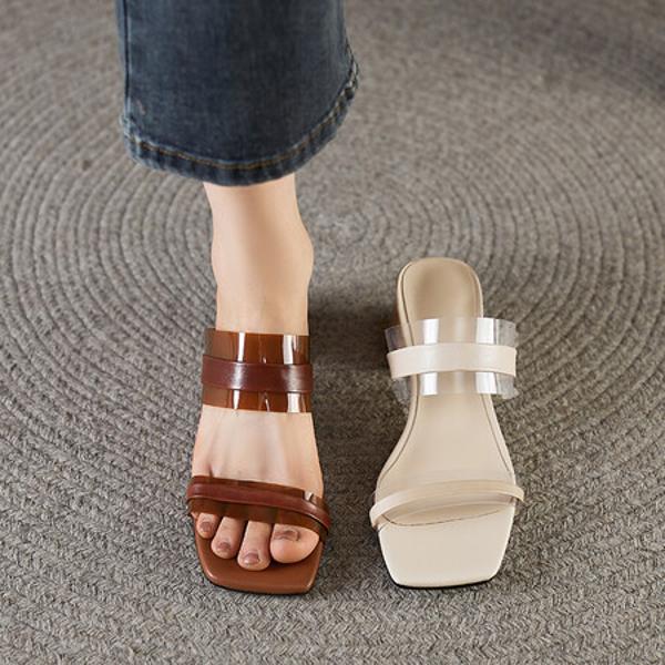 Elegant Handmade Leather Women's Shoes - Exquisite Craftsmanship(Edfmr6566)