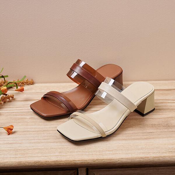 Elegant Handmade Leather Women's Shoes - Exquisite Craftsmanship(Edfmr6566)