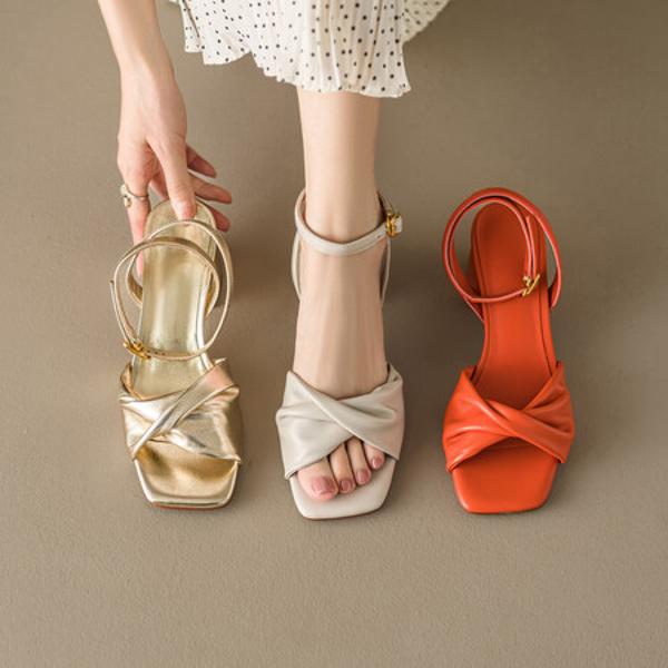 Handcrafted Luxury Leather Women's Shoes - Elegance Redefined(Edfmr2805)