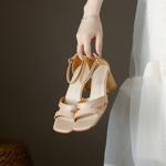 Exquisite Handcrafted Leather Women's Shoes: Luxury Meets Timeless Elegance(Edfmr-6866)