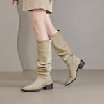 Handcrafted Luxurious Real Leather Women’s Shoes, Elegantly Designed(Edfmr6736)