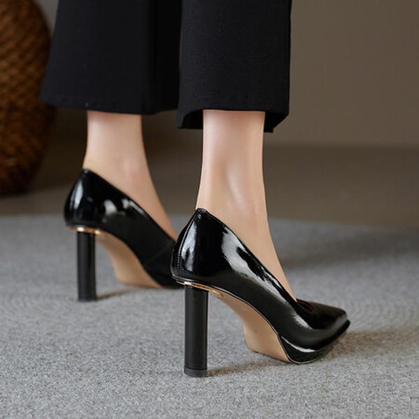 Elegant Handcrafted Luxury Leather Women's Shoes(Edfmr702)