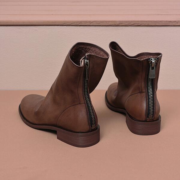 Handcrafted Leather Women's Shoes: Elegance Redefined(Edfmr377-5-)