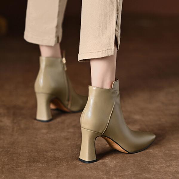 Exquisite Handmade Leather Women's Shoes: Luxury Craftsmanship Redefined(Edfmr563-2)