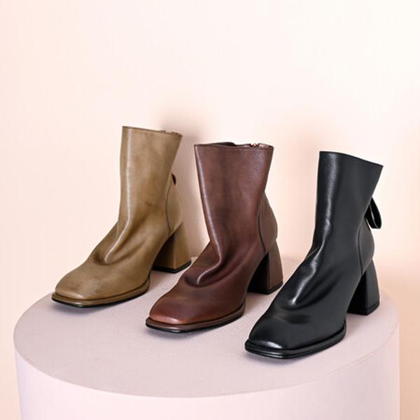 Handcrafted Genuine Leather Women's Shoes: Luxury Elegance(Edfmr577-5-)