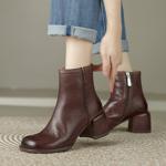 Handcrafted Luxury Leather Women's Shoes - Elegance Redefined(Edfmr7061)