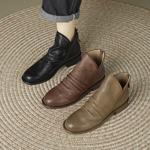 Exquisite Handmade Leather Women's Shoes: Luxury and Elegance Crafted(Edfmr7137)