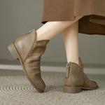 Exquisite Handmade Leather Women's Shoes: Luxury and Elegance Crafted(Edfmr7137)