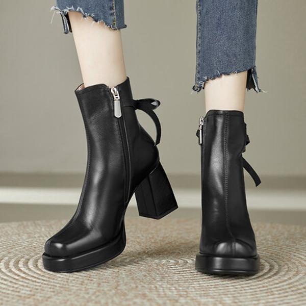 Elegant Handcrafted Leather Women’s Shoes - Luxury Quality(Edfmr7208)