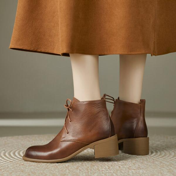 Luxurious Handcrafted Leather Women’s Shoes: Unmatched Elegance(Edfmr7221)