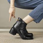 Exquisite Handcrafted Leather Women's Shoes: Elegance Meets Luxury(Edfmr7069)