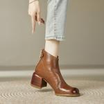 Exquisite Handcrafted Leather Women's Shoes: Elegance Meets Luxury(Edfmr7069)