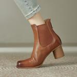 Elegant Artisan Leather Women's Shoes, Luxurious Craftsmanship(Edfmr7230)