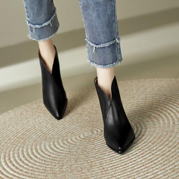 Exquisite Handcrafted Leather Women’s Shoes: Elegance Meets Luxury(Edfmr6876)