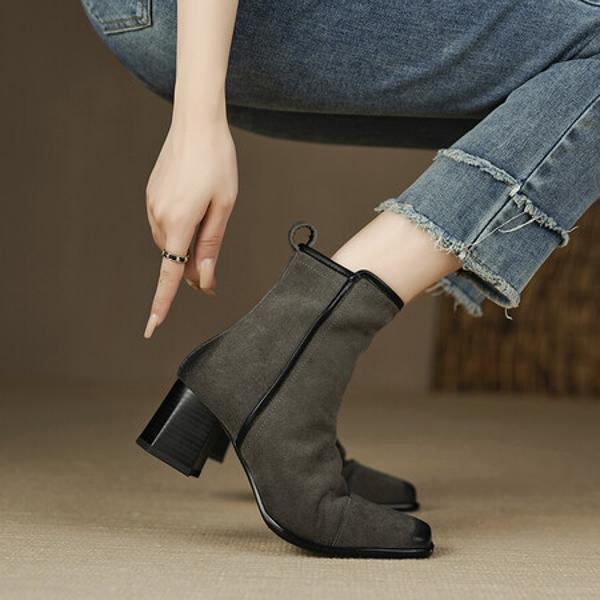 Exquisite Handmade Leather Pumps: Elevate Your Elegance(Edfmr6853)