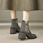 Handcrafted Luxury Leather Women’s Shoes - Elegance Redefined(Edfmr7067)