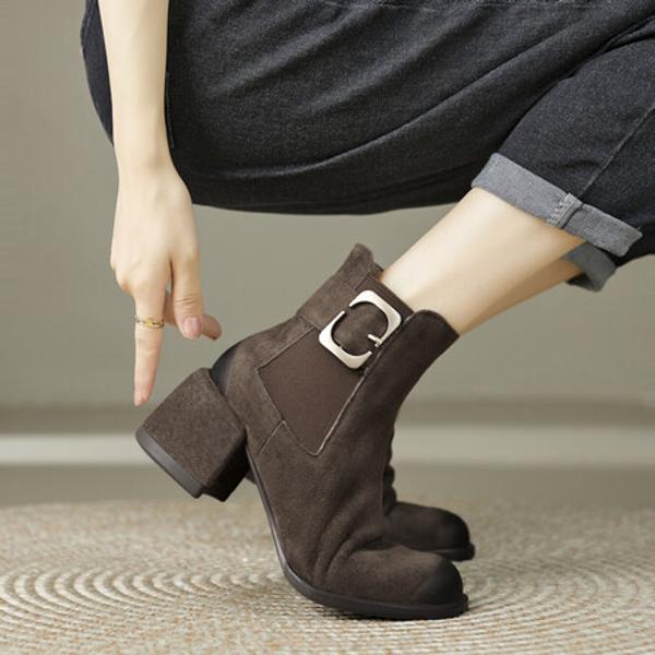 Handcrafted Luxury Leather Women’s Shoes - Elegance Redefined(Edfmr7067)