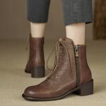 Handcrafted Luxury Leather Women's Shoes: Elegance Defined(Edfmr7225)