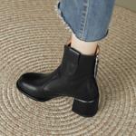 Handcrafted Luxury Genuine Leather Women's Shoes - Exquisite Craftsmanship & Timeless Elegance(Edfmr7068)