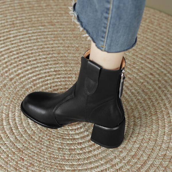 Handcrafted Luxury Genuine Leather Women's Shoes - Exquisite Craftsmanship & Timeless Elegance(Edfmr7068)