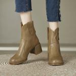 Handcrafted Luxury Genuine Leather Women's Shoes - Exquisite Craftsmanship & Timeless Elegance(Edfmr7068)