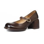 Handcrafted Luxury Leather Women's Shoes - Elegance in Every Stitch(Edfmr7323)