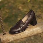 Elegantly Crafted Luxury Genuine Leather Heels(Edfmr7395)