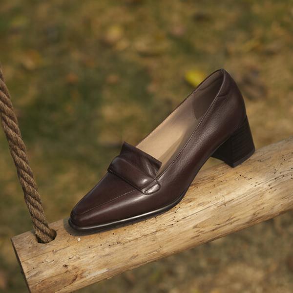 Exquisite Handmade Leather Women's Shoes: Elevate Your Elegance and Luxury(Edfmr7405)