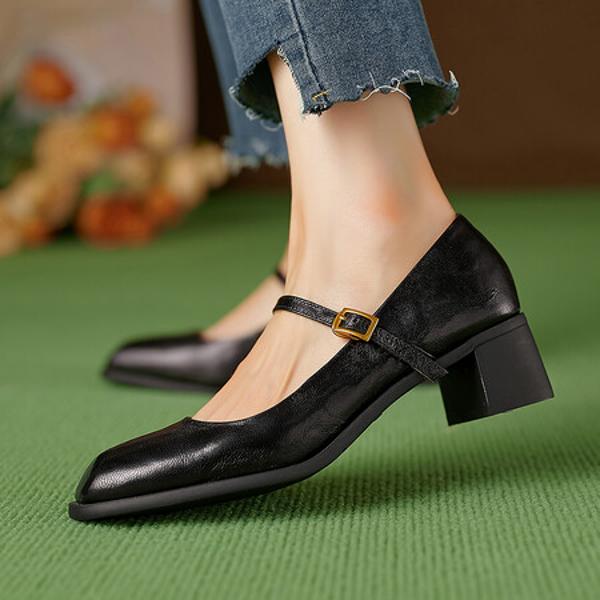 Handcrafted Leather Women's Shoes: Luxurious Elegance in Every Stitch(Edfmr7676)