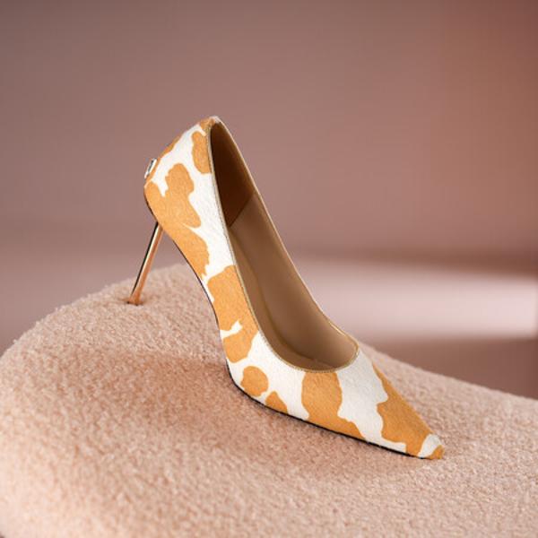 Exquisite Handmade Leather Women's Shoes: Luxury Craftsmanship and Elegance(Edfmr8005)