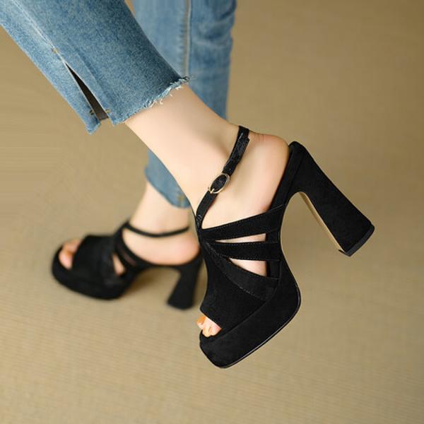 Luxury Handmade Genuine Leather Women's Shoes - Elegance Perfected(Edfmr7693)