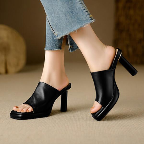 Handcrafted Leather Women’s Shoes: Elegance Meets Luxury(Edfmr7105)