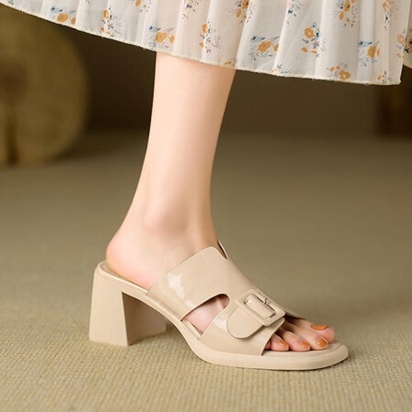 Handcrafted Luxury Leather Women's Shoes: Superior Craftsmanship & Elegance(Edfmr771-1)