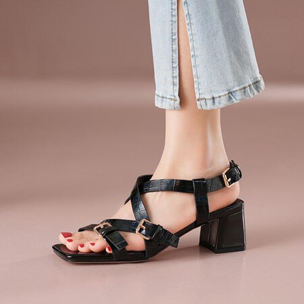 Luxurious Handmade Leather Women's Shoes: Craftsmanship Redefined(Edfmr768-3)