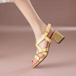 Luxurious Handmade Leather Women's Shoes: Craftsmanship Redefined(Edfmr768-3)