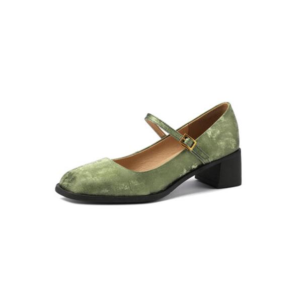 Handcrafted Genuine Leather Women's Shoes: Luxurious Elegance & Quality(Edfmr7677)